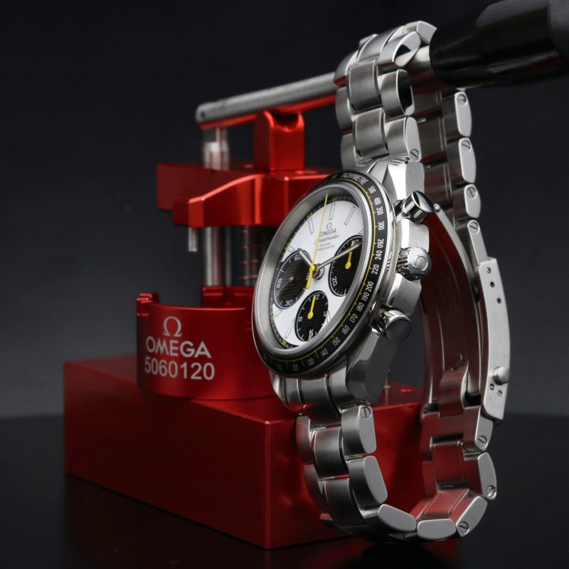 2015 Omega Speedmaster Racing Co-Axial Chronograph 32630405004001  Acciaio Automatico 40mm - immagine 7