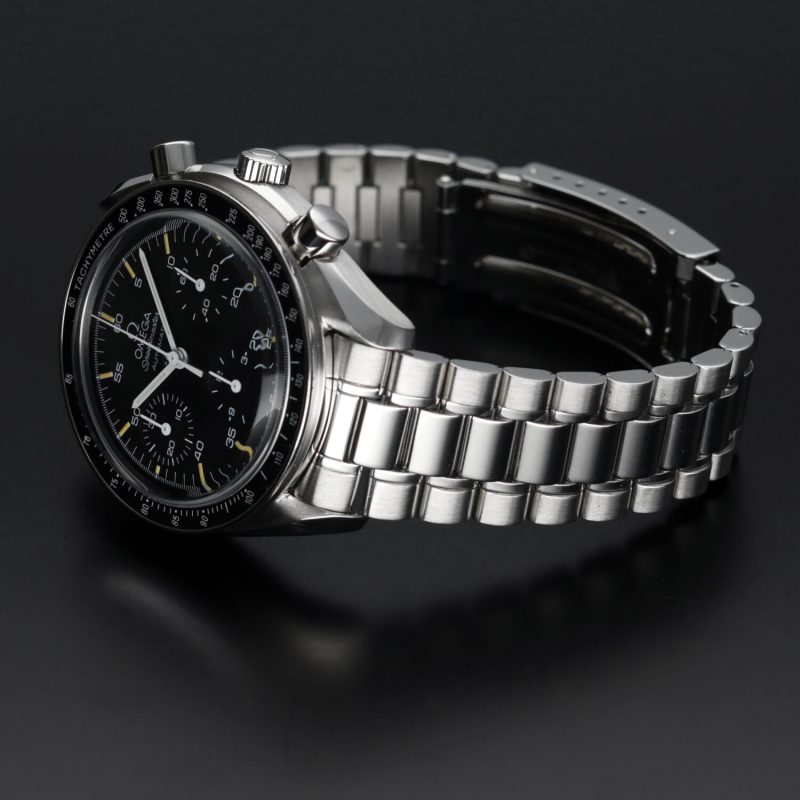 1998 Omega Speedmaster Reduced 35105000 BLK Dial with Warm Creamy Markers - Overhauled by Omega Authorized Service Center! - Image 12