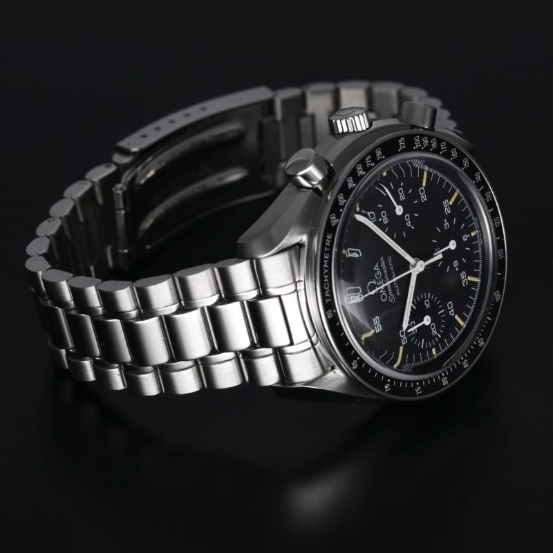 1998 Omega Speedmaster Reduced 35105000 BLK Dial with Warm Creamy Markers - Overhauled by Omega Authorized Service Center! - Image 11