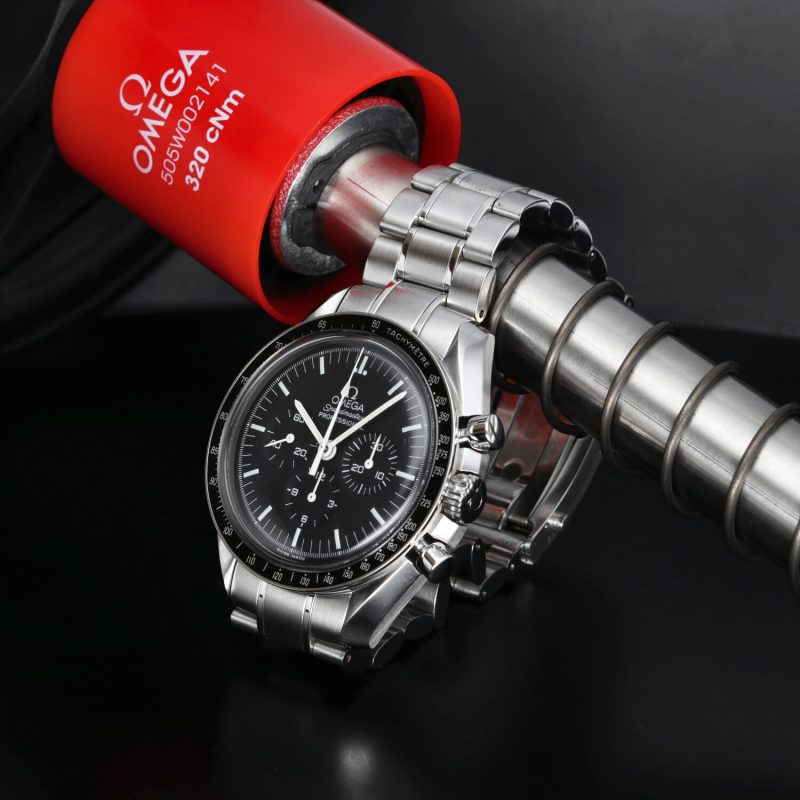 2005 Omega Speedmaster Professional Moonwatch 3570.50.00 Acciaio 42mm Carica Manuale con Scatola e Garanzia - immagine 6