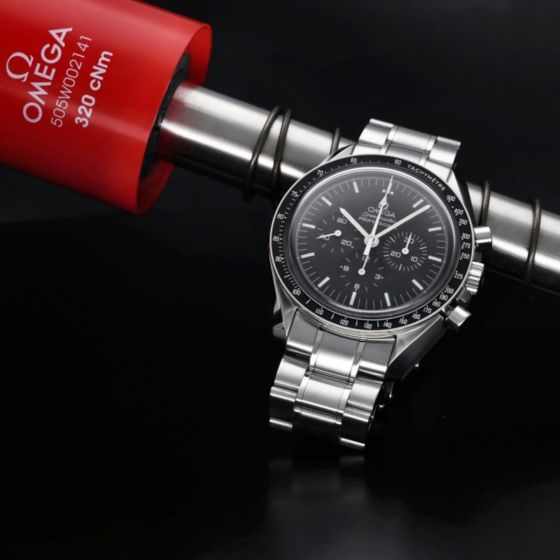 2005 Omega Speedmaster Professional Moonwatch 3570.50.00 Acciaio 42mm Carica Manuale con Scatola e Garanzia - immagine 7
