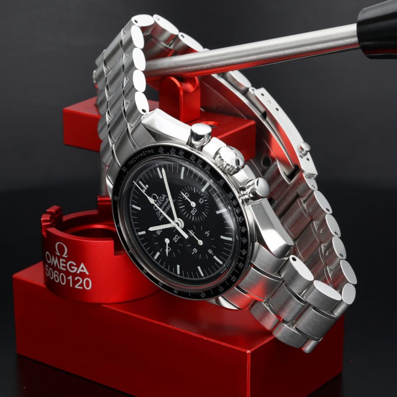 2005 Omega Speedmaster Professional Moonwatch 3570.50.00 Acciaio 42mm Carica Manuale con Scatola e Garanzia - immagine 8