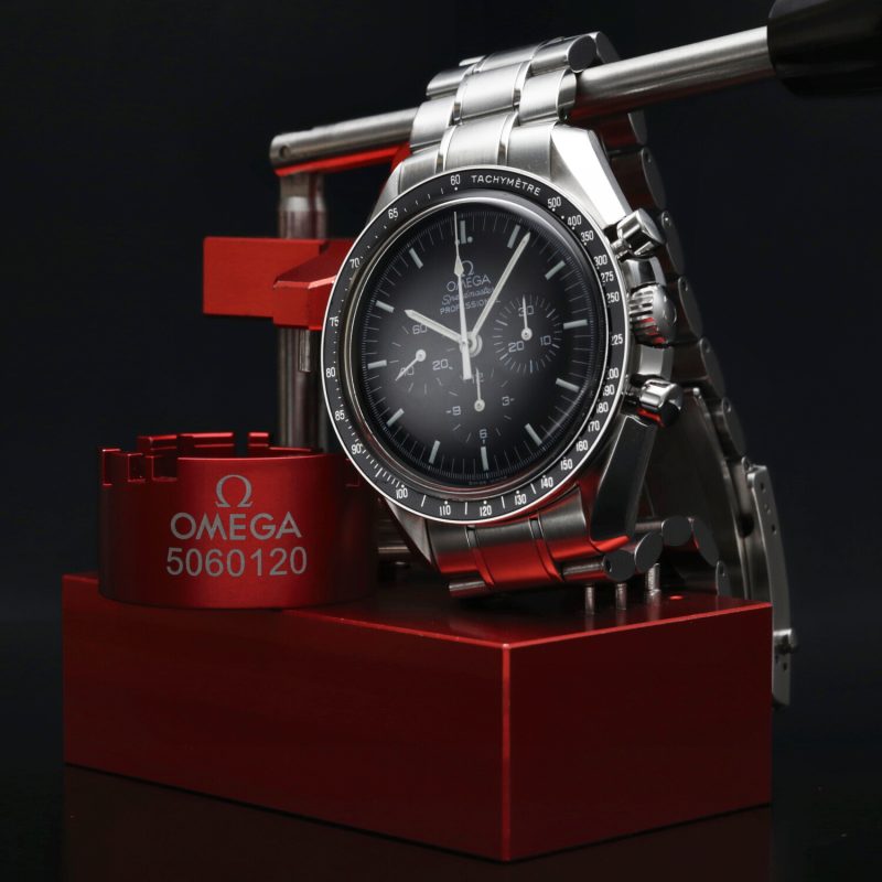 2005 Omega Speedmaster Professional Moonwatch 3570.50.00 Acciaio 42mm Carica Manuale con Scatola e Garanzia - immagine 4