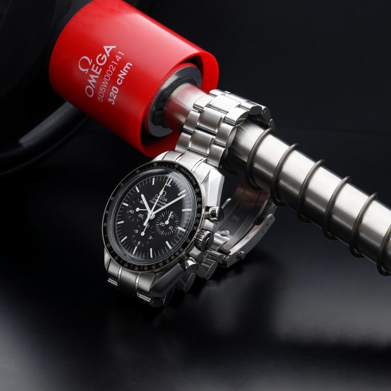 2013 Omega Speedmaster Professional Moonwatch 35705000 Acciaio Carica Manuale 42mm con Scatola e Garanzia - immagine 5