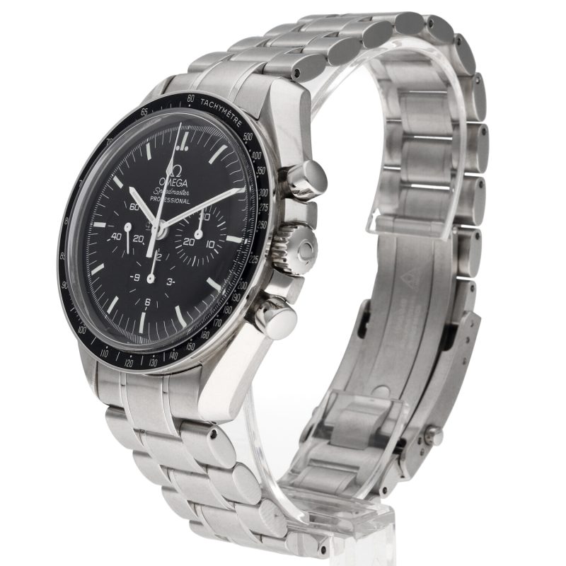 2013 Omega Speedmaster Professional Moonwatch 35705000 Acciaio Carica Manuale 42mm con Scatola e Garanzia - immagine 2
