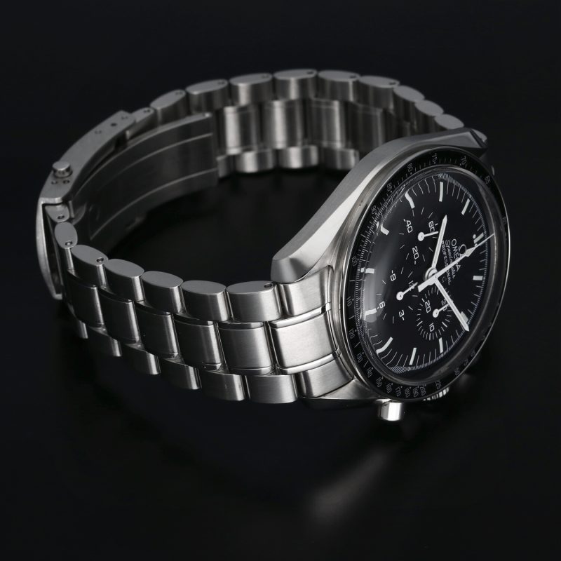 2013 Omega Speedmaster Professional Moonwatch 35705000 Acciaio Carica Manuale 42mm con Scatola e Garanzia - immagine 12