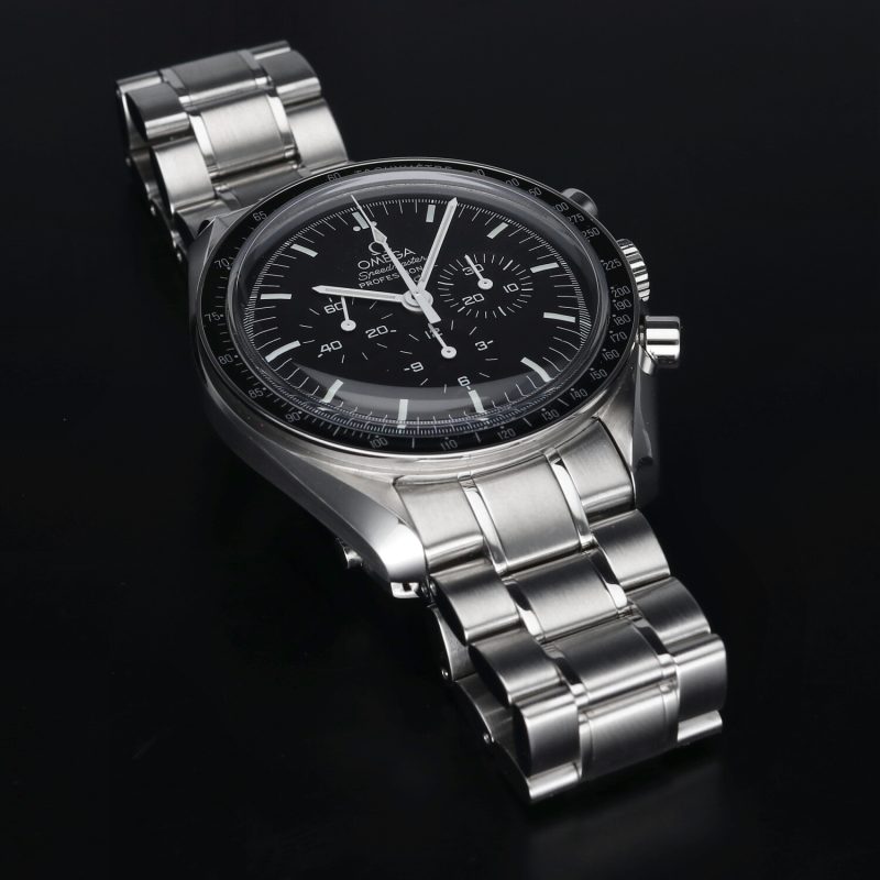 2013 Omega Speedmaster Professional Moonwatch 35705000 Acciaio Carica Manuale 42mm con Scatola e Garanzia - immagine 9