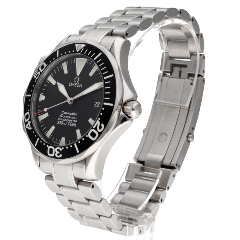 2007 Omega Seamaster Diver 300M Chronometer 22545000 Automatico 41mm Quadrante Nero Onde - Scatola e Garanzia - immagine 2