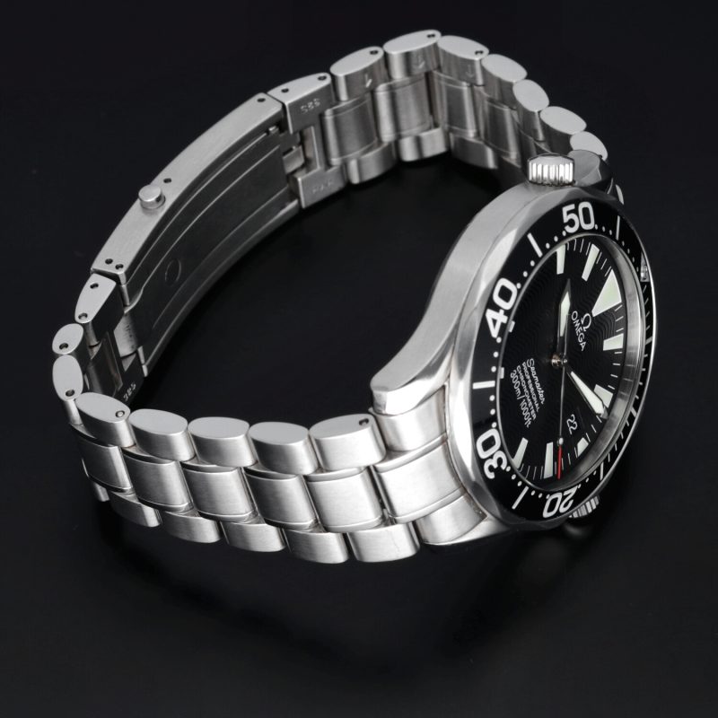 2007 Omega Seamaster Diver 300M Chronometer 22545000 Automatico 41mm Quadrante Nero Onde - Scatola e Garanzia - immagine 10