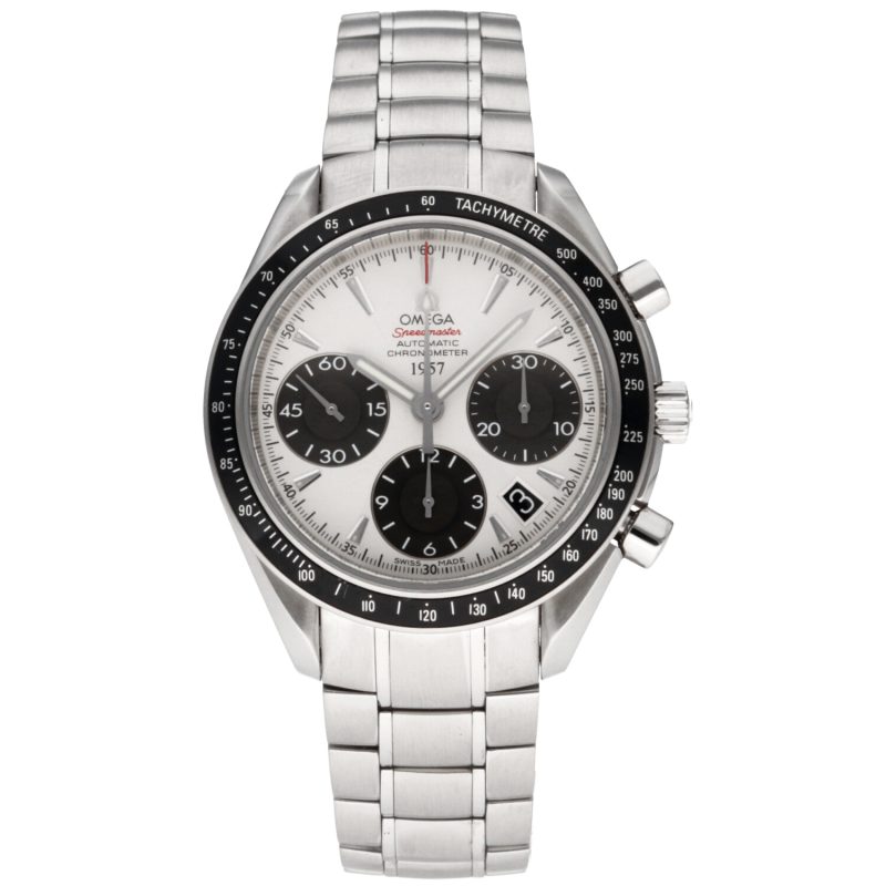 2014 Omega Speedmaster Data 1957 "Panda" 32330404002001 Edizione Limitata - immagine 3