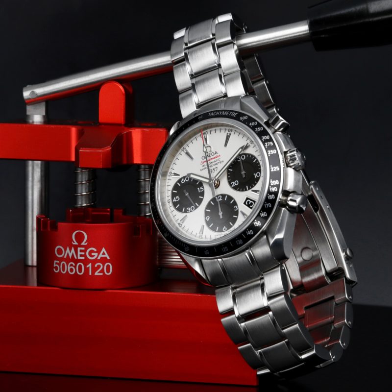2014 Omega Speedmaster Data 1957 "Panda" 32330404002001 Edizione Limitata - immagine 13