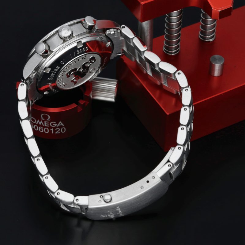 2014 Omega Speedmaster Data 1957 "Panda" 32330404002001 Edizione Limitata - immagine 6