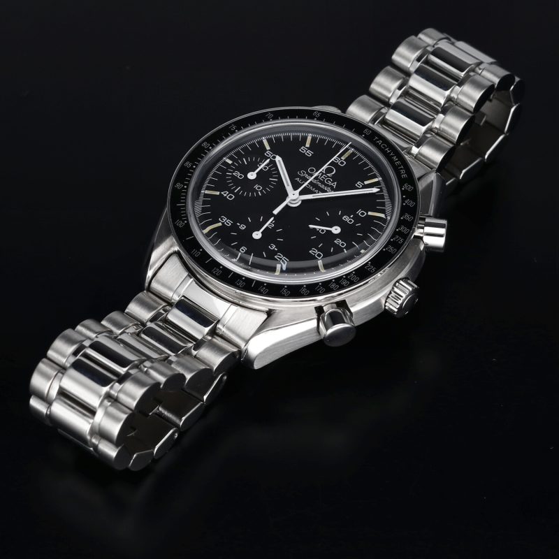 Vintage 1991 Omega Speedmaster Automatic 35105000 BLK Tritium Dial with Warm Creamy Markers - Omega Serviced - Image 7