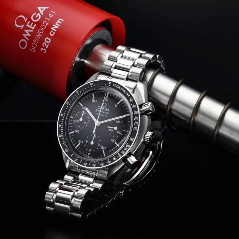 1998 Omega Speedmaster Automatic 35105000 with Box & Card - Omega Serviced - Image 13