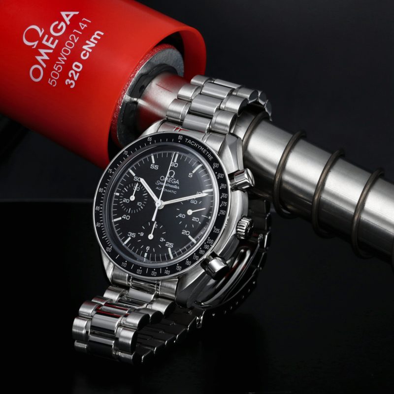 1998 Omega Speedmaster Automatic 35105000 with Box & Card - Omega Serviced - Image 4