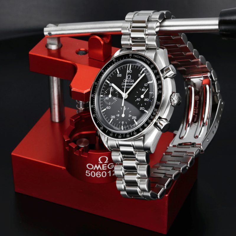 1998 Omega Speedmaster Automatic 35105000 with Box & Card - Omega Serviced - Image 5
