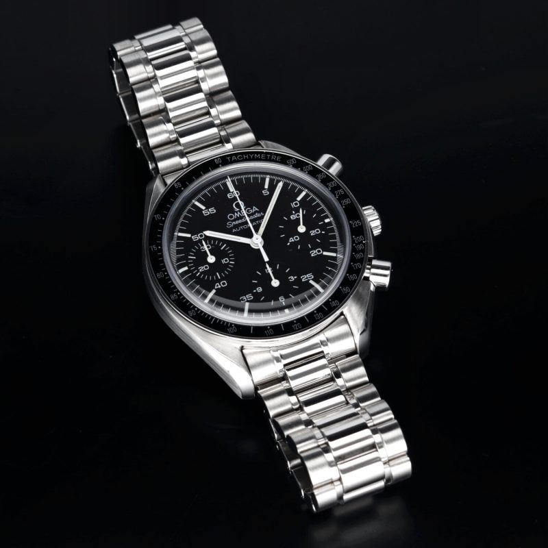 1998 Omega Speedmaster Automatic 35105000 with Box & Card - Omega Serviced - Image 8