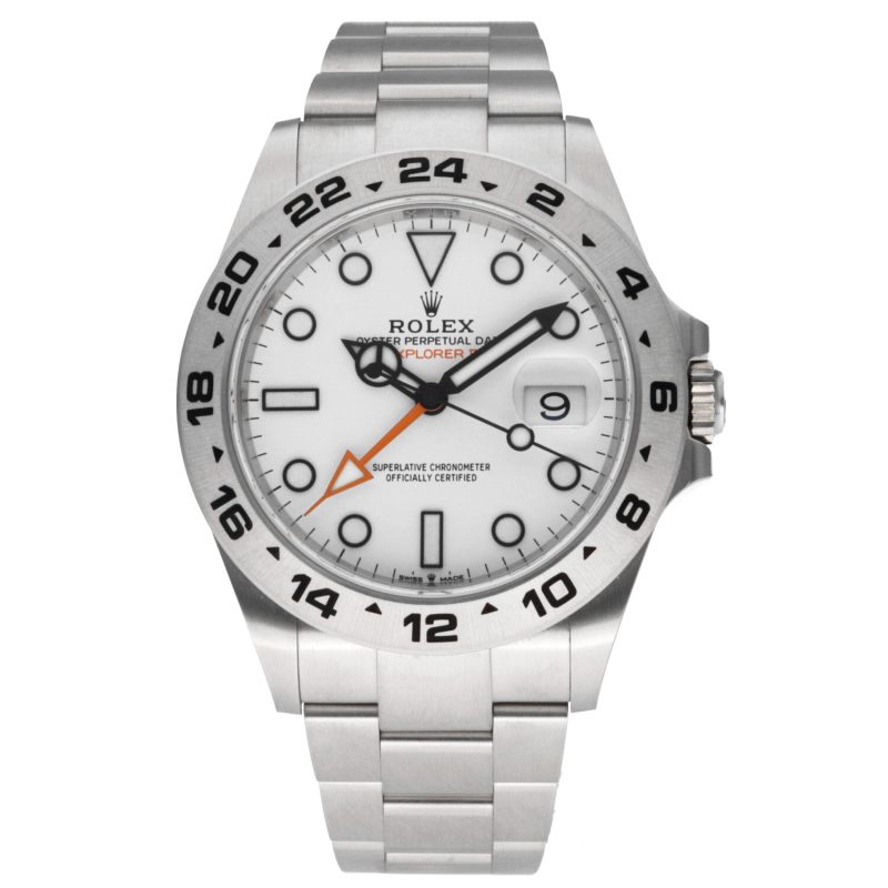 2022 Rolex Explorer II ref. 226570 Quadrante Bianco - Nuovo Mai Indossato! - immagine 3