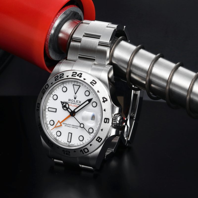 2022 Rolex Explorer II ref. 226570 Quadrante Bianco - Nuovo Mai Indossato! - immagine 4