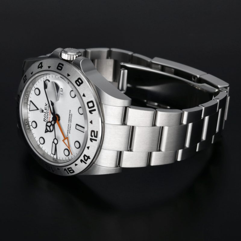 2022 Rolex Explorer II ref. 226570 Quadrante Bianco - Nuovo Mai Indossato! - immagine 10