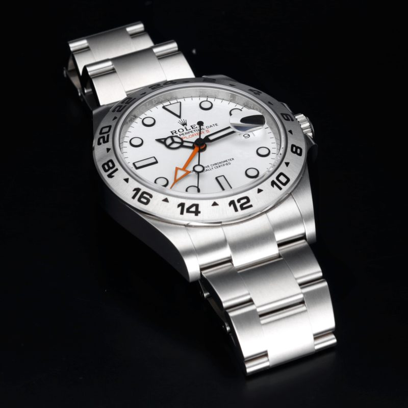 2022 Rolex Explorer II ref. 226570 Quadrante Bianco - Nuovo Mai Indossato! - immagine 5