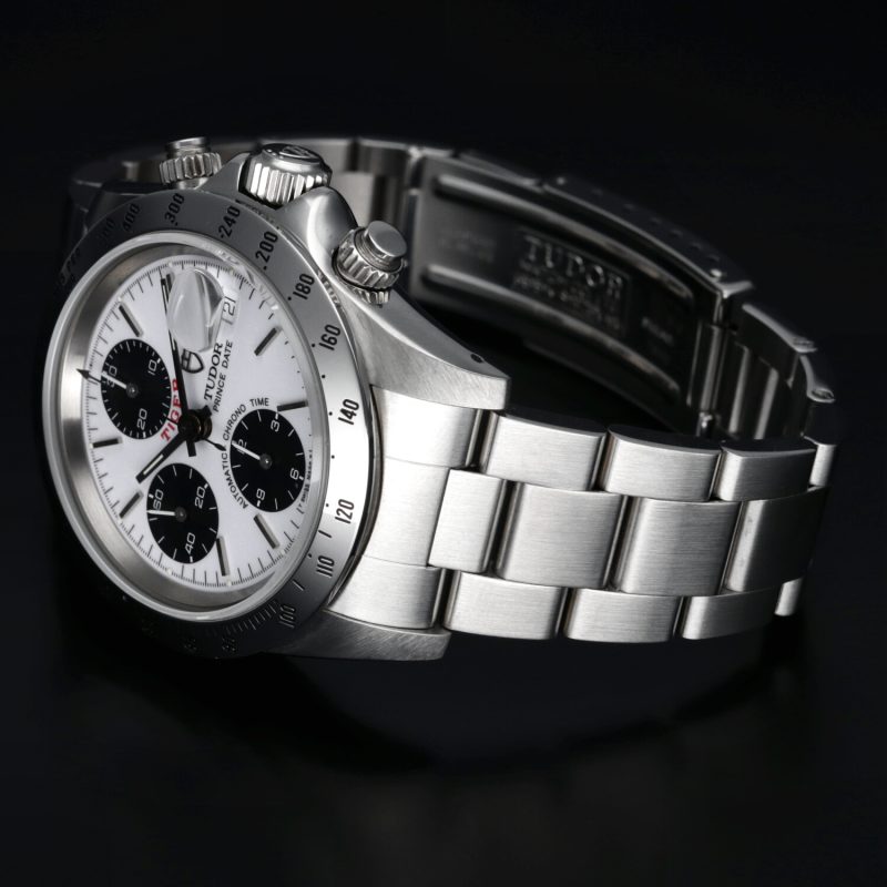 1997 Tudor Prince Date Tiger ref. 79280 Quadrante Panda Bianco "Porcellana" Scatola e Garanzia - immagine 11