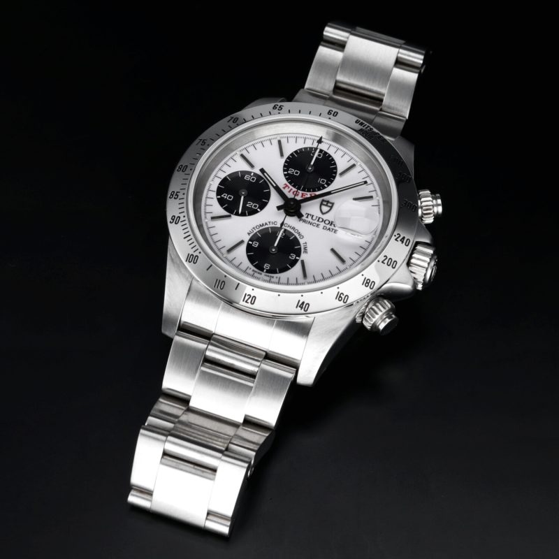 1997 Tudor Prince Date Tiger ref. 79280 Quadrante Panda Bianco "Porcellana" Scatola e Garanzia - immagine 9