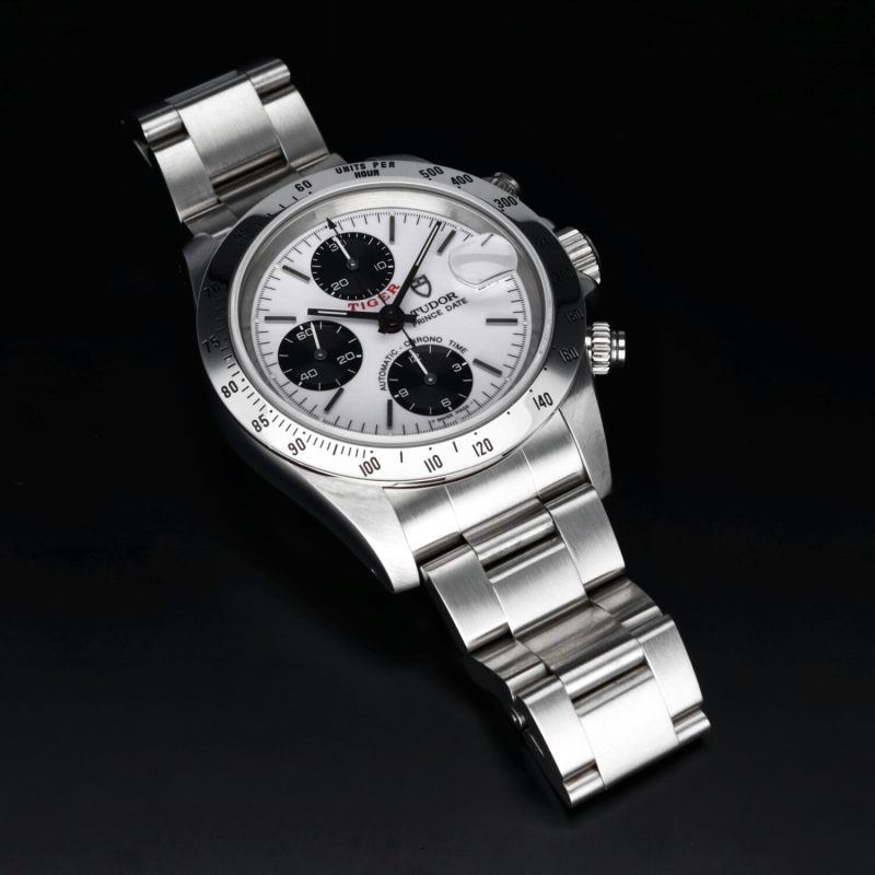1997 Tudor Prince Date Tiger ref. 79280 Quadrante Panda Bianco "Porcellana" Scatola e Garanzia - immagine 8