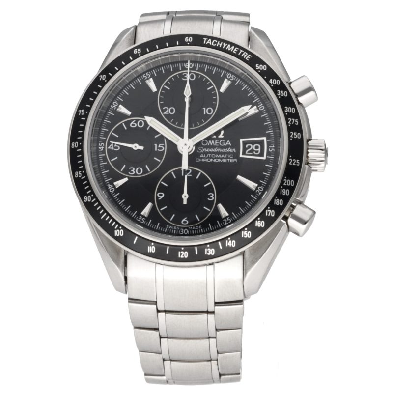 2008 Omega Speedmaster Data 32105000 con Scatola e Garanzia - Revisionato Presso Centro Assistenza Certificato Omega - immagine 3