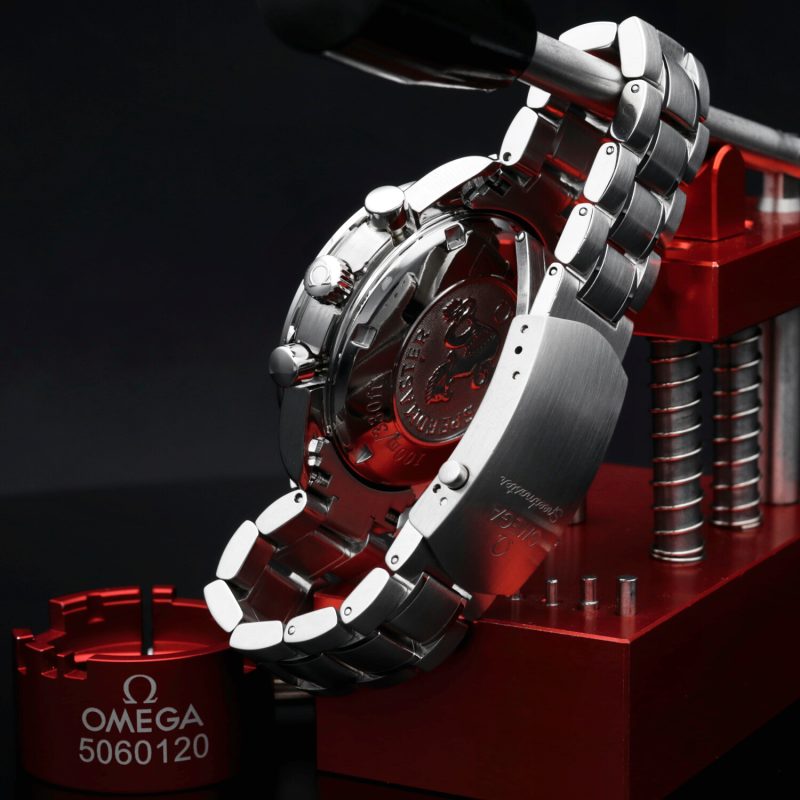 2008 Omega Speedmaster Data 32105000 con Scatola e Garanzia - Revisionato Presso Centro Assistenza Certificato Omega - immagine 6