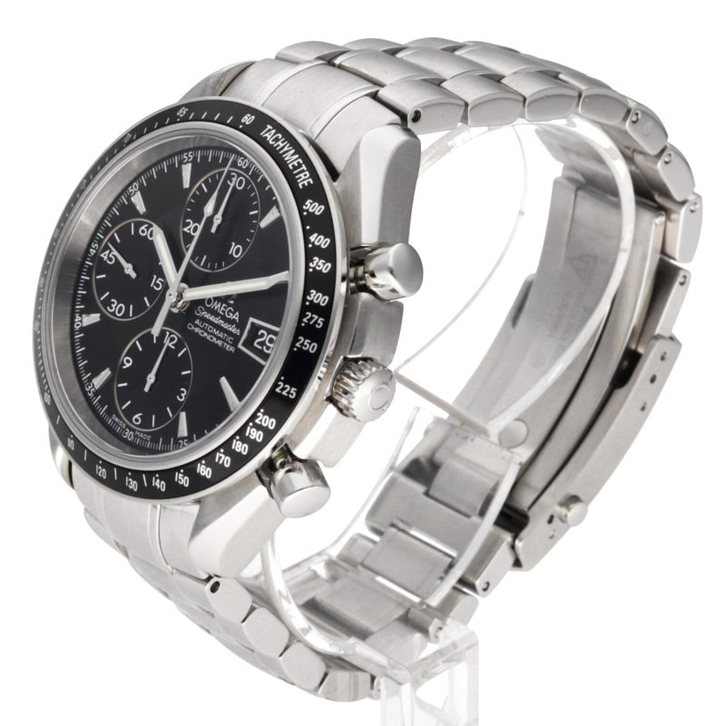 2008 Omega Speedmaster Data 32105000 con Scatola e Garanzia - Revisionato Presso Centro Assistenza Certificato Omega - immagine 2
