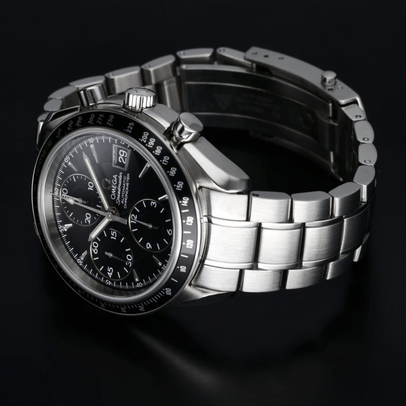 2008 Omega Speedmaster Data 32105000 con Scatola e Garanzia - Revisionato Presso Centro Assistenza Certificato Omega - immagine 12