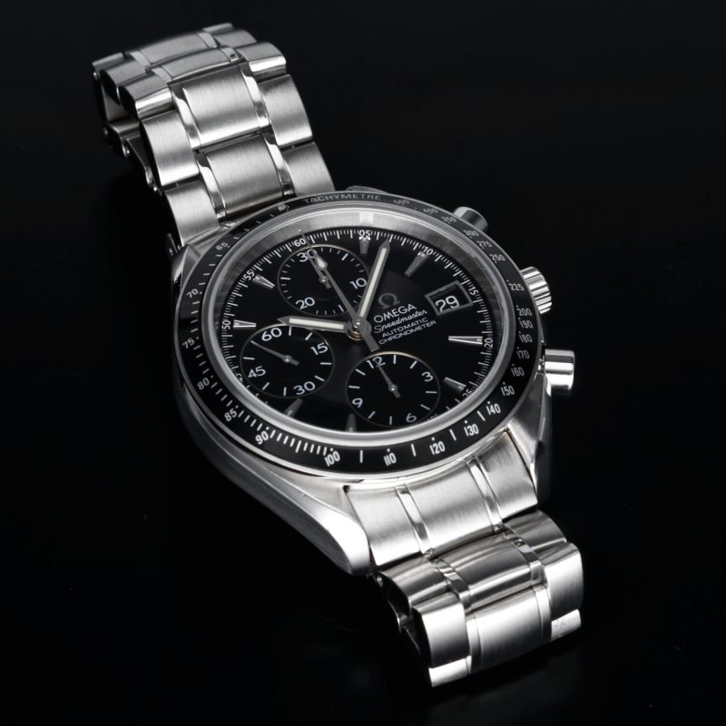 2008 Omega Speedmaster Data 32105000 con Scatola e Garanzia - Revisionato Presso Centro Assistenza Certificato Omega - immagine 9