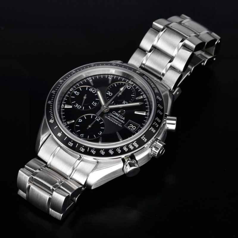 2008 Omega Speedmaster Data 32105000 con Scatola e Garanzia - Revisionato Presso Centro Assistenza Certificato Omega - immagine 10