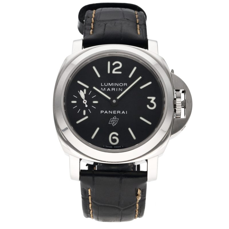 2015 Panerai Luminor Marina Logo PAM00005 Stainless Steel 44mm Box and Papers - Image 3
