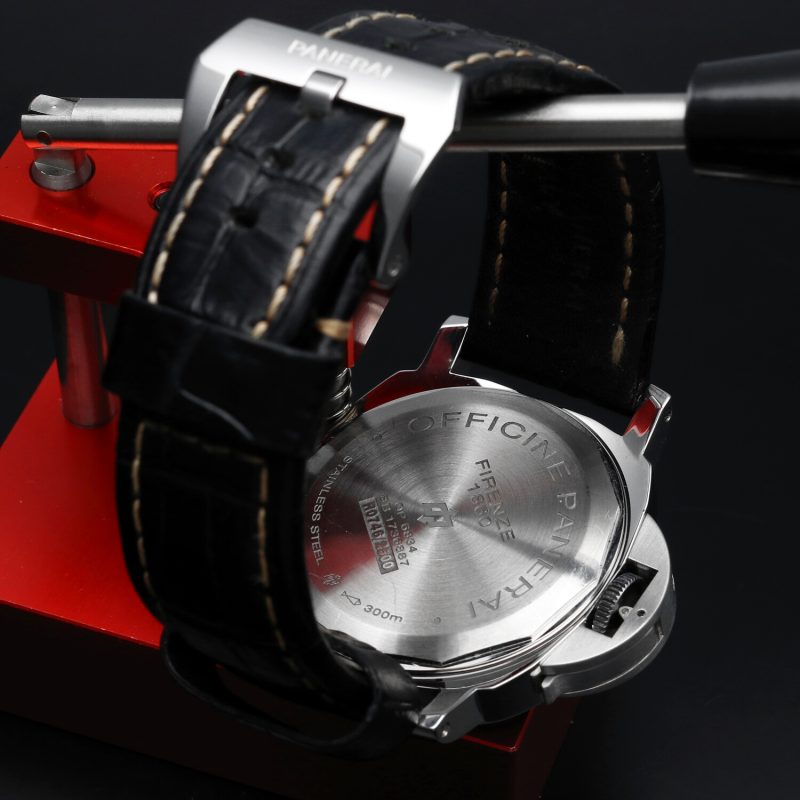 2015 Panerai Luminor Marina Logo PAM00005 Stainless Steel 44mm Box and Papers - Image 7
