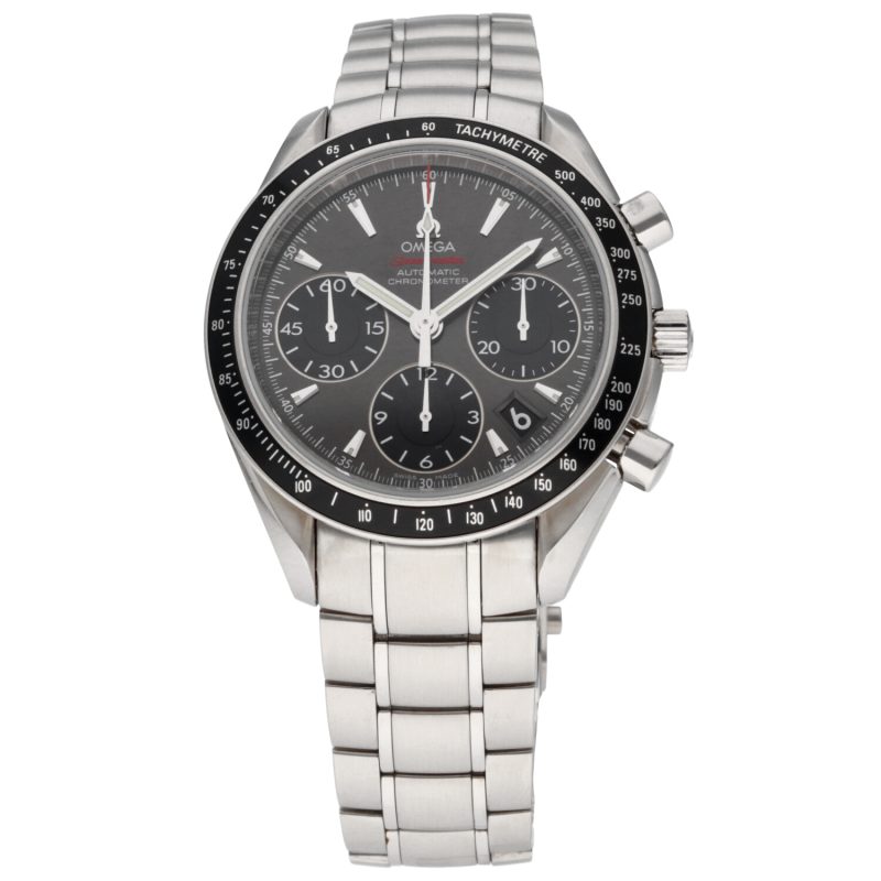 2016 Omega Speedmaster Data 32330404006001 Quadrante Grigio con Scatola e Garanzia Originale - immagine 3