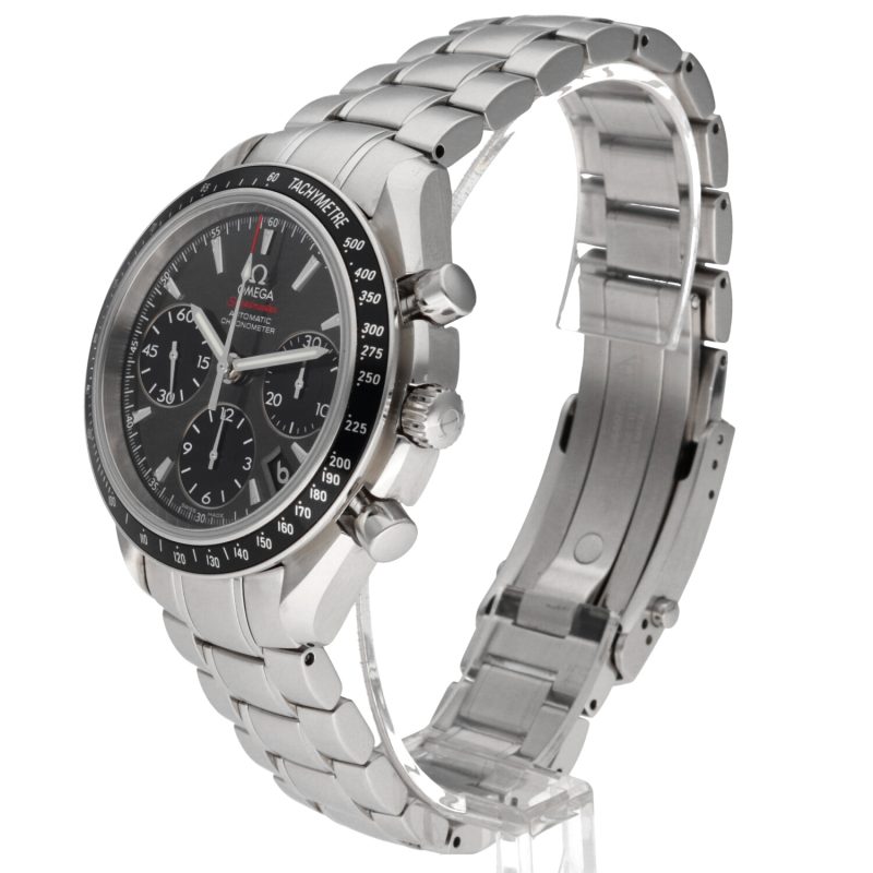 2016 Omega Speedmaster Data 32330404006001 Quadrante Grigio con Scatola e Garanzia Originale - immagine 2