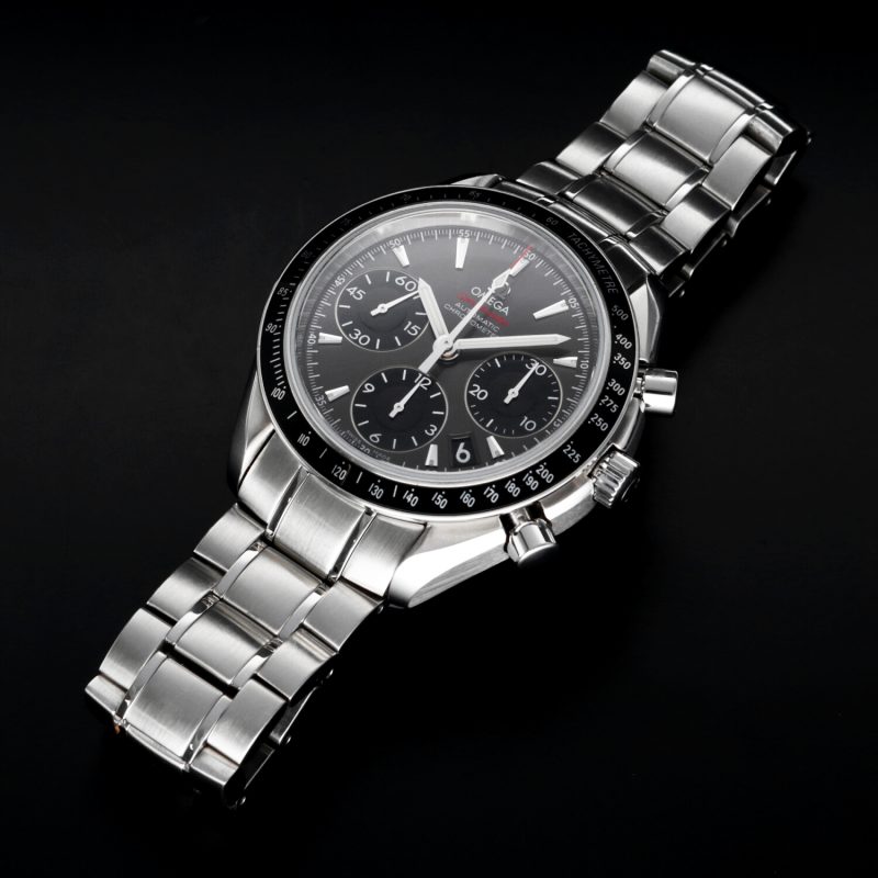 2016 Omega Speedmaster Data 32330404006001 Quadrante Grigio con Scatola e Garanzia Originale - immagine 11