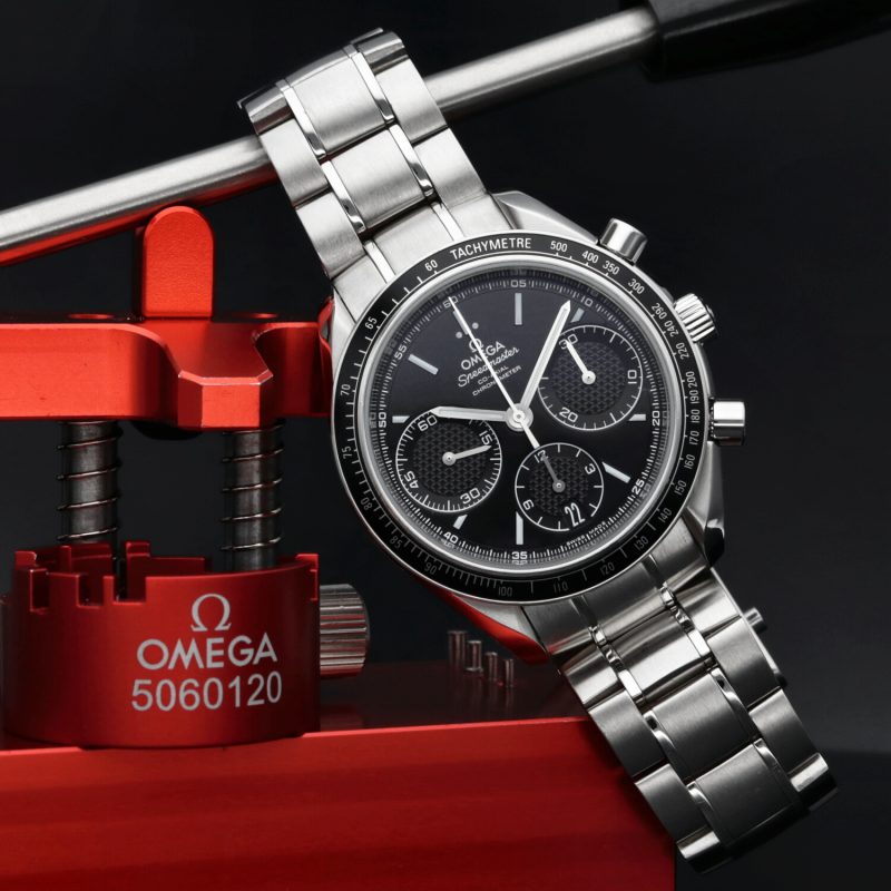 2015 Omega Speedmaster Racing Co-Axial ref. 32630405001001 con Scatola e Garanzia Originale - immagine 5