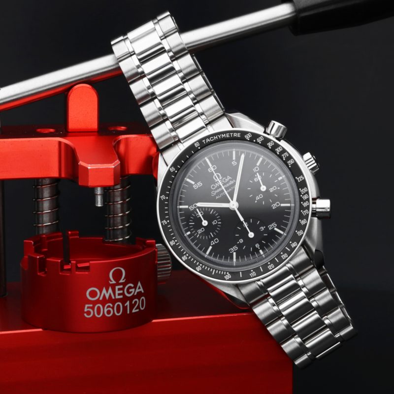 1999 Omega Speedmaster Reduced 35105000 Scatola e Garanzia - Revisionato Omega - immagine 4