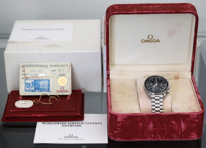 1999 Omega Speedmaster Reduced 35105000 Scatola e Garanzia - Revisionato Omega - immagine 14