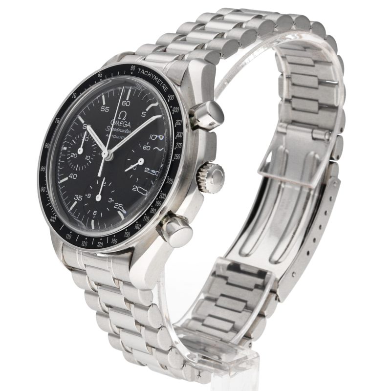 1999 Omega Speedmaster Reduced 35105000 Scatola e Garanzia - Revisionato Omega - immagine 2