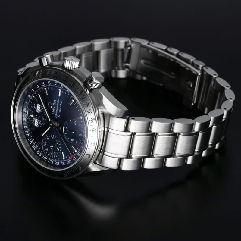 2007 Omega Speedmaster Day Date 39 ref. 35238000 con Scatola e Garanzia Originale Revisionato Presso Centro Assistenza Certificato Omega - immagine 14