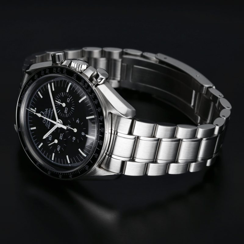 2000 Omega Speedmaster Professional Moonwatch 35705000 Revisionato Presso Centro Assistenza Certificato Omega - immagine 14
