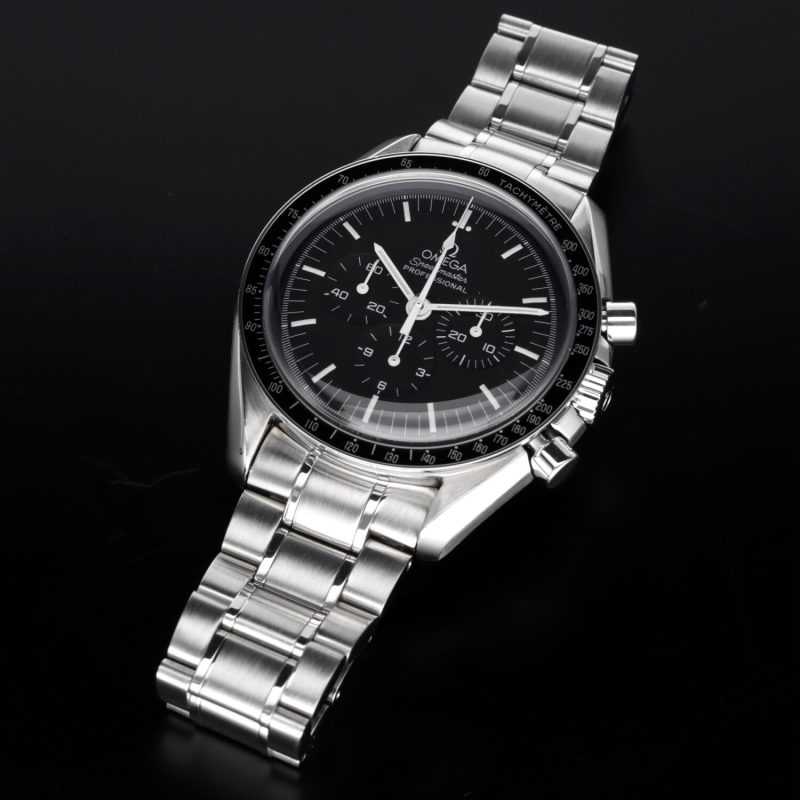 2000 Omega Speedmaster Professional Moonwatch 35705000 Revisionato Presso Centro Assistenza Certificato Omega - immagine 12