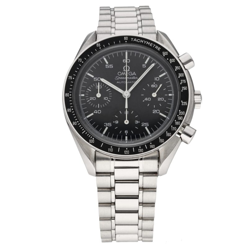 ca. 1999 Omega Speedmaster Automatic 35105000 with Box & Card - Omega Serviced - Image 3