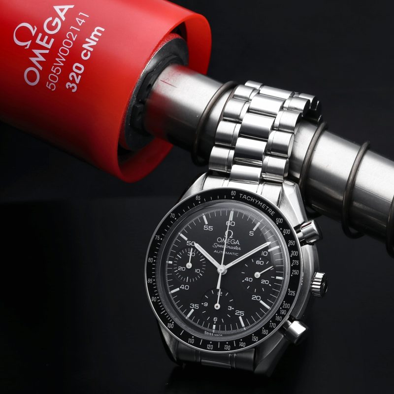 ca. 1999 Omega Speedmaster Automatic 35105000 with Box & Card - Omega Serviced - Image 10