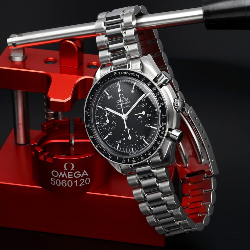 ca. 1999 Omega Speedmaster Automatic 35105000 with Box & Card - Omega Serviced - Image 6
