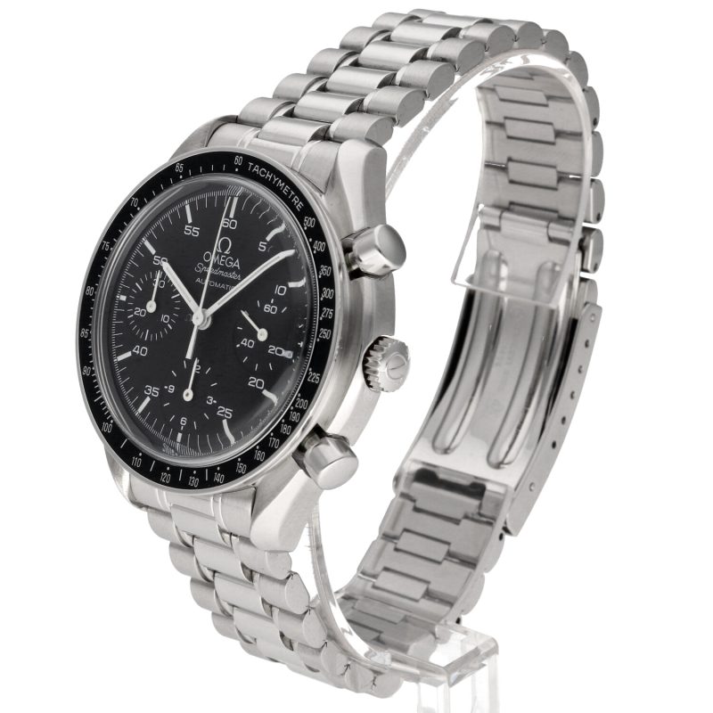 ca. 1999 Omega Speedmaster Automatic 35105000 with Box & Card - Omega Serviced - Image 2
